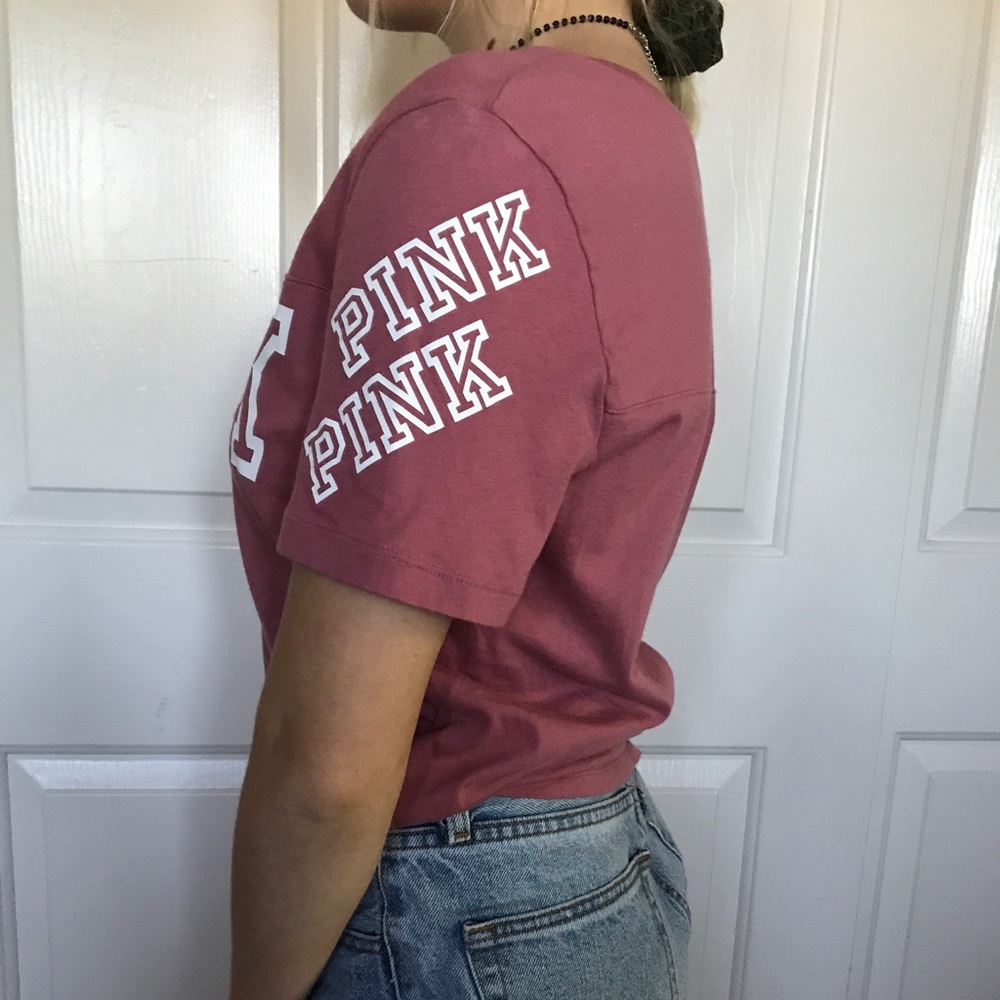 Pink long top